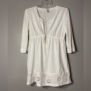 Banana Republic Ladies M Linen 
100% Cotton Dress 
Beach Cover-up